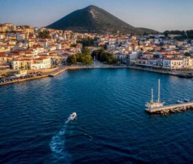 Coastal modern town It is a town with remarkable history. You can take a beautiful walk in the historic port of Pylos and the central square, also try the greek and local cuisine in small or big restaurants and enjoy a coffee with the view of the Ionian Sea!